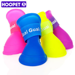 4PCs Waterproof Dog Rain Shoes - Hoopet™ Dog Summer Shoes