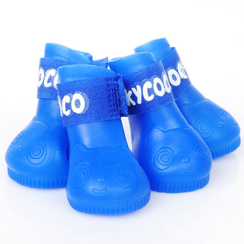 4PCs Waterproof Dog Rain Shoes - Hoopet™ Dog Summer Shoes