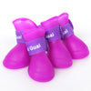 Image of 4PCs Waterproof Dog Rain Shoes - Hoopet™ Dog Summer Shoes