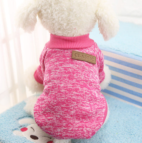 Small Dog Sweater - 100% Cotton