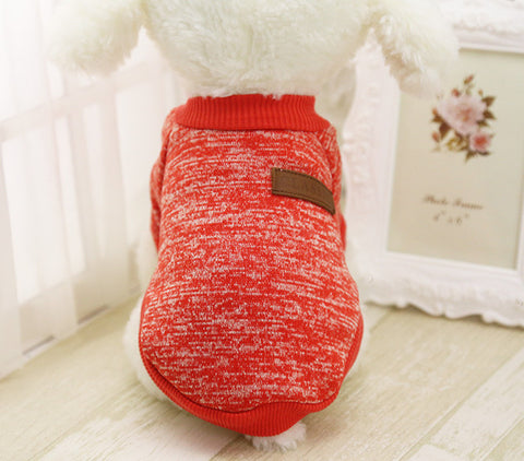 Small Dog Sweater - 100% Cotton