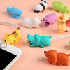 Image of Charging Cable Chomper™ - Cute Animal USB Cable Connectors